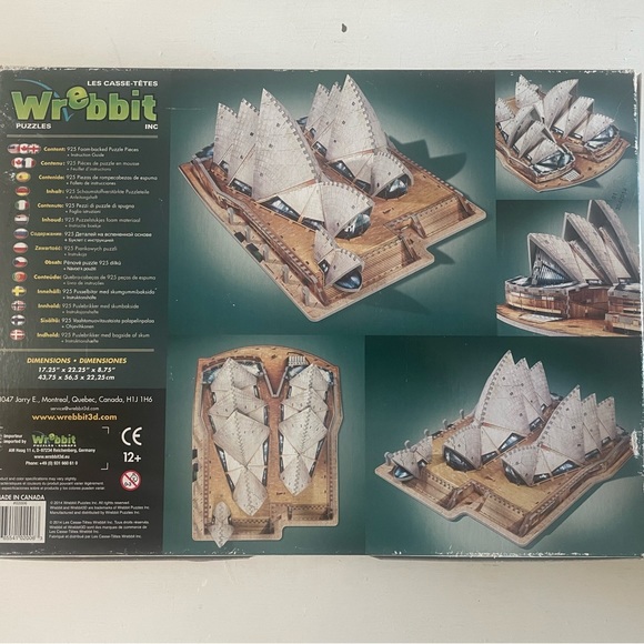 Wrebbit 3D Puzzle Sydney Opera House - Picture 3 of 10